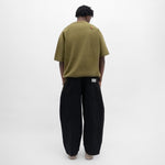 Core Cotton Wide Pleated Pants
