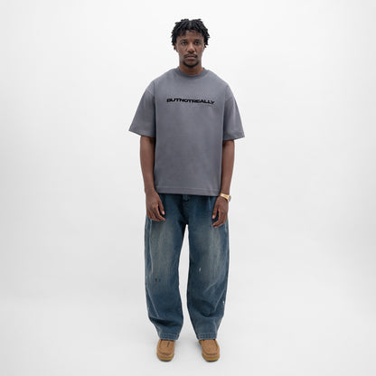 Graphic Interlock Oversized Tee