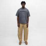 Core Cotton Wide Pleated Pants