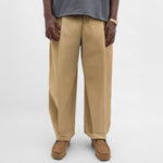 Core Cotton Wide Pleated Pants