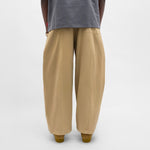 Core Cotton Wide Pleated Pants