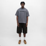 Cotton Wide Fit Pleated Half Pants