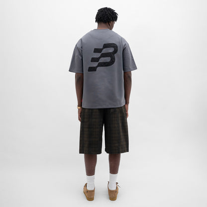 Cotton Wide Fit Pleated Half Pants