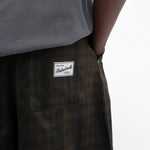 Cotton Wide Fit Pleated Half Pants